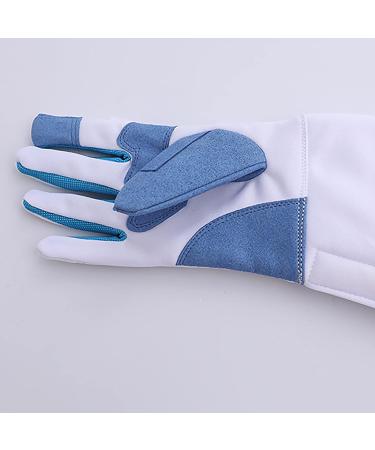 WDAA Fencing Gloves - Triple Glove Foil Epee Sabre Training Gloves | Artificial Leather | Right Hand | Medium Size - Adults & Children - Buy Online on GoSupps.com