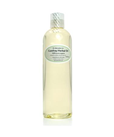 Dr Adorable - 12 oz - Comfrey Herbal Oil - Infused 100% Pure Natural Organic