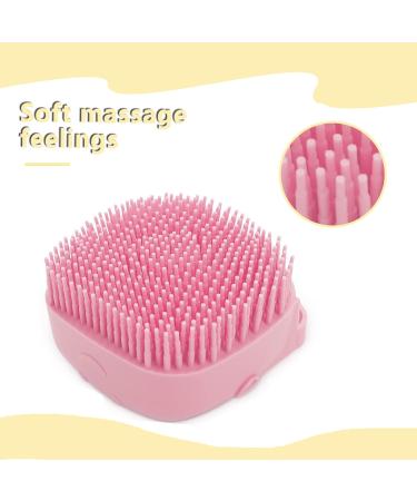 Youery 3-Piece Silicone Pet Bathing Brush Set for Dogs & Cats - Massage Shower Gel Handle Ideal for Grooming & Spa - Buy Online on GoSupps.com