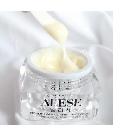 30ml Alese Premium Horse Oil & Snail Filtrate Cream - Nourishing Day & Night Moisturizer | Free Beauty Gifts with Purchase | Beautygoodshop - Buy Online on GoSupps.com