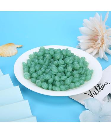 Hard Wax Beans Blue 500g - Painless Hair Removal Wax for Face Body Legs & Bikini | Hot Wax Beads for Smooth Skin - Buy Online on GoSupps.com