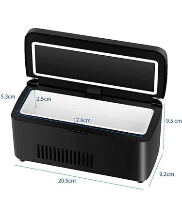 Portable Insulin Cooler Medicine Travel Box Built in Rechargeable Lithium Battery for Insulin Serum Eye Drops Storage Travel Airplane 220V-Battery*1 Battery*1 220v - Buy Online on GoSupps.com