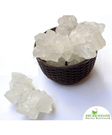 AOZA Shudh Online Mishri Dhage Wali Organic Thread Mishri Crystal (200 Grams) Dhaga mishri Crystal Patika Bellam Rock Sugar Khadi Sakar Kuja Misri - Buy Online on GoSupps.com