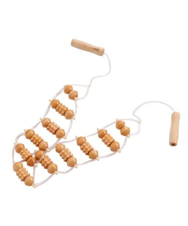 Accessories Back massage device Muscles Muscles Holz therapy roller manual massage belt to relieve pain in the back neck legs waist