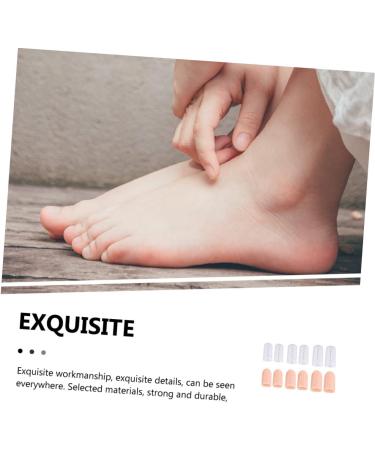 Beatifufu Silicone Toe Sleeves - 6 Pairs High Heel Protectors for Toe & Thumb - Practical Straightener and Guard Tools - Buy Online on GoSupps.com