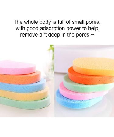 siduytin 6piece Skin-Friendly Makeup Remover Sponge Gentle Cleansing Easy-to- Cotton Cleansing Sponge Makeup Removal Makeup Puff thin - Buy Online on GoSupps.com