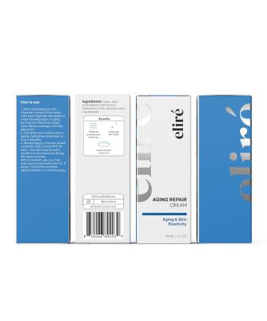 Elir Korean Anti-Aging Face Cream with Vitamin C and Aloe Firming Hydrating and Wrinkle Repair Moisturizer Sensitive Skin Dermatologist-Approved 30ml - Buy Online on GoSupps.com