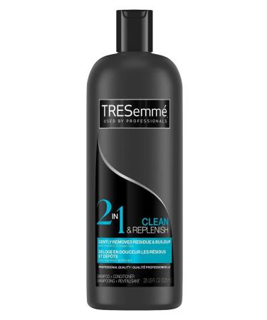 TRESemme Cleanse & Replenish 2-in-1 Shampoo & Conditioner - 28 oz | International Shipping Available - Buy Online on GoSupps.com