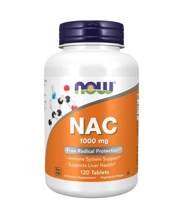 ikj Supplements NAC (N-Acetyl-Cysteine) 1 000 mg Free Radical Protection* 120 Tablets