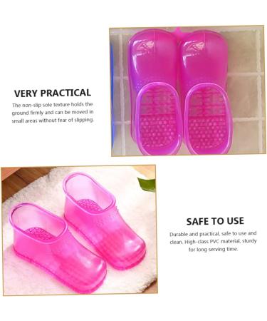 HAPINARY 1 Pair Foot Bath Shoes Foot Soaking Boots Foot Soak Shoes Foot Bath Container Foot Soaking Bath Shoes Foot Bath Bucket Foot Soak Bucket Boots Foot Soaking Shoes Foot Bath Boots 26.3x11cm Rosy - Buy Online on GoSupps.com