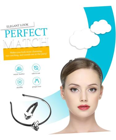 minkissy 2 Sets hair jewelry Valentine Day Heart Headband hair snap clips heart headpiece lilac headband hairpins summer hair clips vintage heart hairband press hair girl metal cookie - Buy Online on GoSupps.com