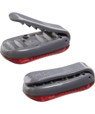 Hama LED Safety Light Set of 2 - Battery-Operated Red Flashing Lights for Joggers Cyclists & Kids - Buy Online on GoSupps.com