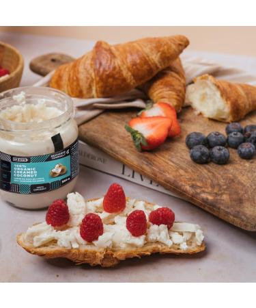 Coconut Cream Spread - 100% Pure Ground Coconut Vegan Keto Gluten-Free 3x350g - Delicious White Chocolate Flavor for Cooking & Baking - Buy Online on GoSupps.com