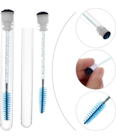 Beavorty Foam Protectors 30 Pcs Diamond Mascara Brush Clear Lash Mascara Disposable Mascara Portable Eyelash Tube Set 11.3x1.1cmx3pcs Dark Bluex3pcs - Buy Online on GoSupps.com