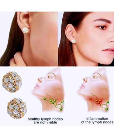 4 Pairs Magnetic Earrings Earrings for Weight Loss Dorina Ear Acupressure Magnetherapy Detox Earrings Dorina Earrings Non-Puncture Acupressure Earrings - Buy Online on GoSupps.com