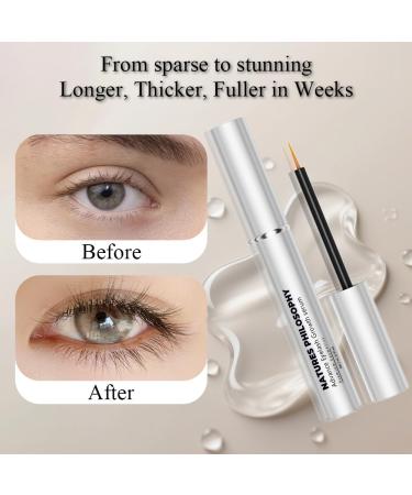NP NATURES PHILOSOPHY Lash Brow Growth Serum Prostaglandin-Free Eyelash Liquid for Thicker Longer Fuller Natural Lashes Peptide Eyelash Eyebrow Enhancing Serum - S rum De Pesta as Crecimiento 3ml - Buy Online on GoSupps.com