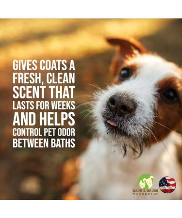 Bath & Brush Therapies Pear Berry Pet Cologne 4.5 oz for Dogs | Long-Lasting Odor Eliminator | Cruelty-Free, Paraben-Free | Made in USA - Buy Online on GoSupps.com