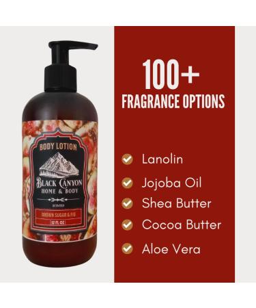 Black Canyon Brown Sugar & Fig Scented Body Lotion with Lanolin and Jojoba Oil 12 Oz - Buy Online on GoSupps.com