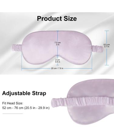 Supregear Silk Sleep Masks 5 Pack - Comfortable Satin Eye Cover for Night Sleeping, Yoga, Travel - Assorted Colors - Men and Women - Buy Online on GoSupps.com