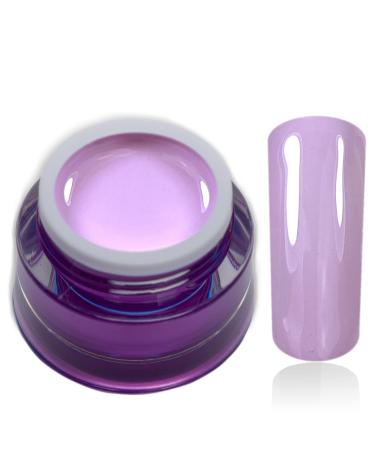 Premium Color Gel Softness Pink Violet Uv Led Nail Gel Studio Quality Color Gel RM Beautynails 1 Pack (1x 5ml)