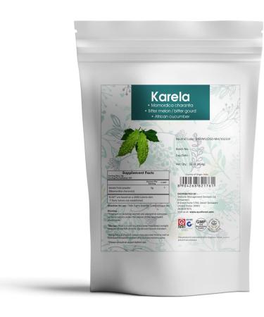 AYURFOREST Bitter Melon Gourd Karela Powder | 16 oz / 454g | Momordica Charantia for Skin Health - Buy Online on GoSupps.com