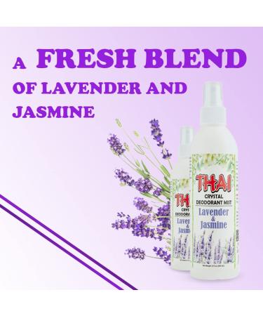 Thai Deodorant Spray 8 oz - Lavender & Jasmine Natural Deodorant (Pack of 3) | Not Tested on Animals - Buy Online on GoSupps.com