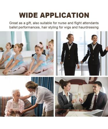 URAQT Hair Bun Set 80pcs - Invisible Hair Nets & U Shaped Hair Pins for Women Hair Styling - Gold Hair Bun Holder & Hairpin Kit - Buy Online on GoSupps.com