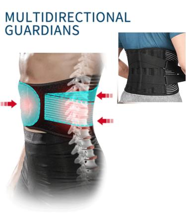 Adjustable Lumbar Support Belt - Back Support for Women | Comfortable Waist Support for Spine Relief - Buy Online on GoSupps.com
