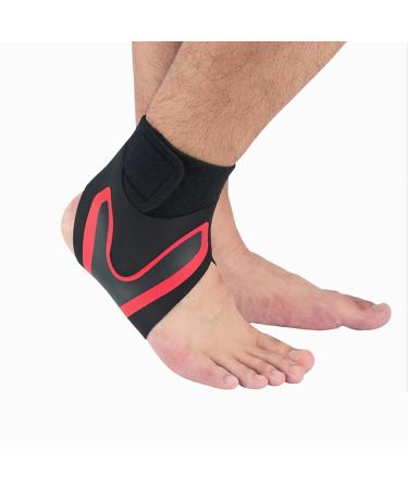 Neuben Fusswickel Restore-Plantar fasciitis Foot wraps Plantar fasciitis Bandage ankle bandage soccer ankle bandage football (Red-3 Pair XL (EU: 45-48)) Red-3 Pair XL (EU: 45-48)