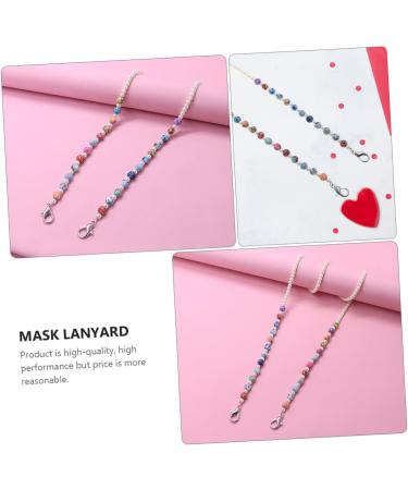 FOMIYES 2pcs Anti-Drop Chain for Glasses | Stylish Reading Glasses Accessory with Artificial Pearl | International Shipping Available - Buy Online on GoSupps.com