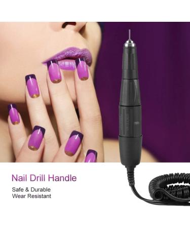 May Gifts 102L-2.35mm Pen Design High Strength Nail Polish Handpiece Nail Drill Handle Wear Resistant Comfortable for Home DIY Professional Salon(black) - Buy Online on GoSupps.com