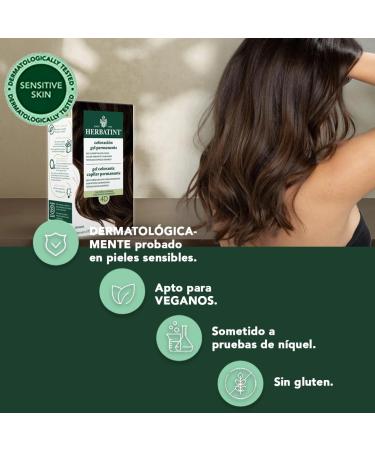  Herbatint Herbatint Permanent Hair Colour 4D Golden Brown 170 ml No Ammonia Optimal Coverage of Grey Hair for Sensitive Skin with 8 Organic Natural Extracts - Buy Online on GoSupps.com