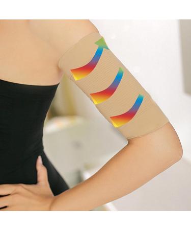 Zittop Slimming Arm Sleeves for Women - Elastic Compression Arm Shapers - Sport & Fitness Arm Shapers (Skin) - International Shipping Available - Buy Online on GoSupps.com