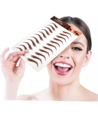 SOESFOUFU 5 Sheets Eyebrow Stickers Grooming Shaping Eyebrow Eyebrows Makeup Sticker Eyebrow Waterproof - Buy Online on GoSupps.com