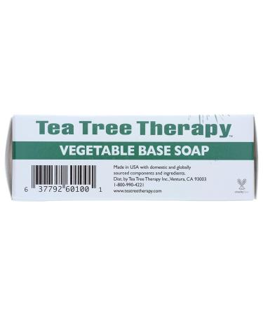 Buy Tea Tree Therapy Vegetable Soap - 6x3.9 Oz | Natural Tea Tree Oil for Healthy Skin - International Shipping Available - Buy Online on GoSupps.com