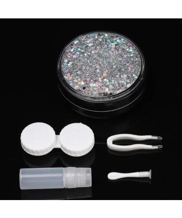 Elegant Contact Lens Case Quicksand Eye Lens Case Travel Contact Lens Travel Case for Unisex Eye Lens Immersion Storage Box Personality (Color : Black) - Buy Online on GoSupps.com