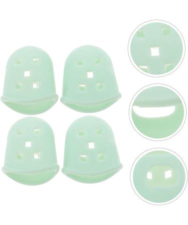 Buy 2 Pairs Kalimba Finger Cots - Guitar Thumb Sleeves for Optimal Play | International Shipping Available - Buy Online on GoSupps.com