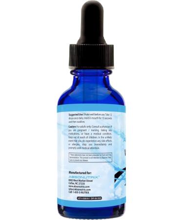 Absonutrix White Willow Bark Extract 590 mg 4 Fl Oz Drops 200 Servings Bioavailability Quick Absorption Potent Ingredients Cruelty-Free Products Third-Party Tested Non-GMO Made in USA - Buy Online on GoSupps.com