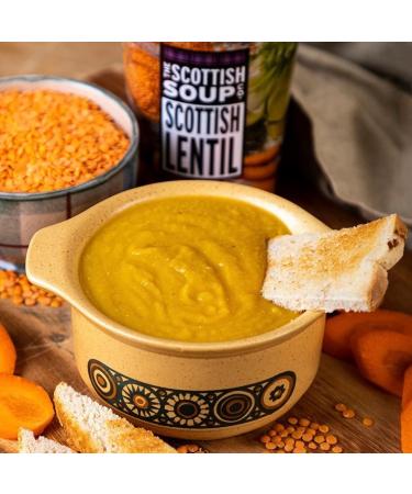 The Scottish Soup Company - Lentil Chilled Soup - 600g Tub x 12 - Buy Online on GoSupps.com