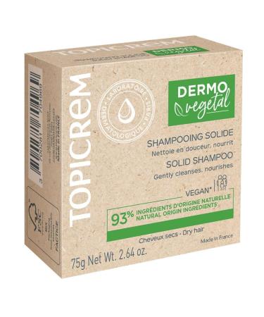 Topicrem DERMOVEGETAL Solid Shampoo 75 g