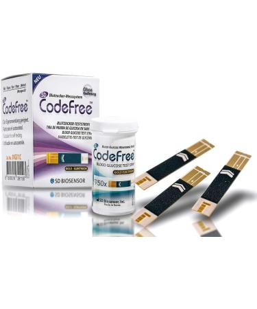 SD Codefree Blood Sugar Test Strips - 200 Pieces | Savings Pack for Diabetes Monitoring - Buy Online on GoSupps.com