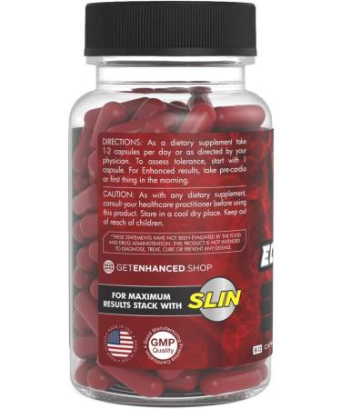 Enhanced Labs ECA Shred Fat Burner - Powerful Weight Loss Pills with Appetite Suppressant & Energy Booster - 30 Servings - Buy Online on GoSupps.com