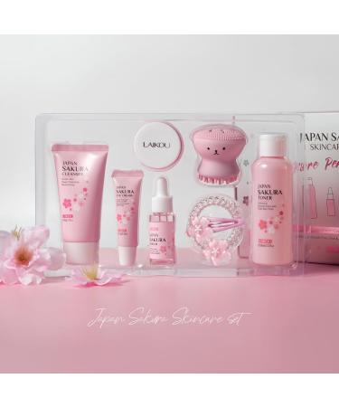 Ultimate Skin Care Set - Facial Cleanser Toner Serum Eye Cream & More | Shop Internationally - Buy Online on GoSupps.com