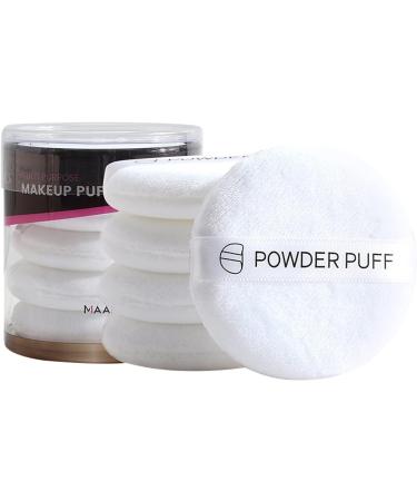 Setting Powder Puff | Compact Powder Puff Pads | Soft Makeup Powder Puff Pads for Compacts Loose Powder Face Powder Face Powder Dry Powders Tool Bairong White - Buy Online on GoSupps.com
