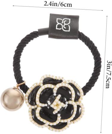 Beaupretty Pearl Flower Headband Tiara Hair Ribbons Hair Accessories for Girls Hair Rope Scrunchies Hair Ties Hair Ties for Girls Ponytail Holders Girls Hair Ties Classic Miss Alloy - Buy Online on GoSupps.com