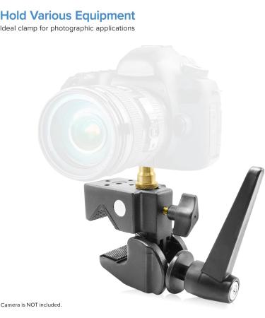 LimoStudio Super Clamp with Metal Stud for Photo Video Studio - AGG1108 Black - Buy Online on GoSupps.com