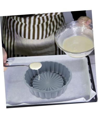 HOMSFOU Cake Pans Baking Pans Cheese Cake Pan Cake Mold Silicone Cake Pan Baking Mold Kitchen Silicone Bakeware Silicone Baking Mould Kitchen Mold Cake Tins Food Grade Silicone Round Can - Buy Online on GoSupps.com