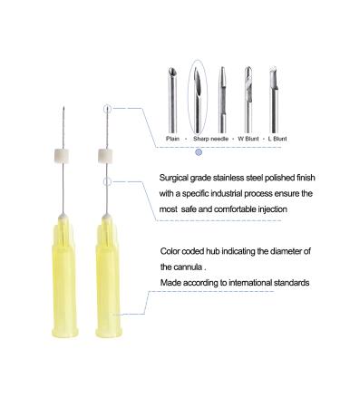 Acada PCL Threads Lift Mono Screw 30G25MM - 20Pcs for Face & Body Tightening - Buy Online on GoSupps.com