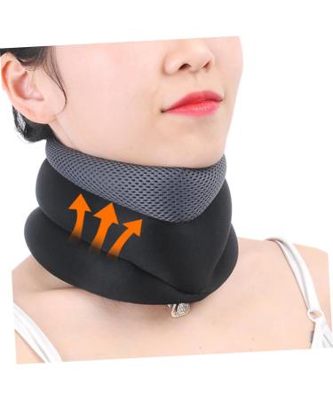 Lurrose Three-Layer Neck Support Device for Cervical Spine - Optimal Traction in Medium Gray - International Shipping Available - Buy Online on GoSupps.com