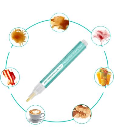 Portable Emergency Decontamination Pen Dust Oil Stain Pen Brush Rub Wipe Fabric Cloth Stain Remover Pen Stain Remover Pen Clothes Stain Remover Emergency Stain Remover Decontamination - Buy Online on GoSupps.com